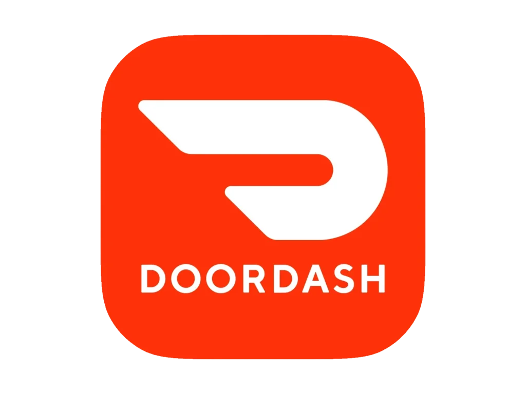 Logo DoorDash — Livraison PACINI via DoorDash